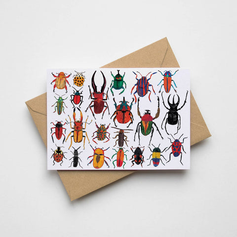 Bugs Greetings Card - Sprouts of Bristol