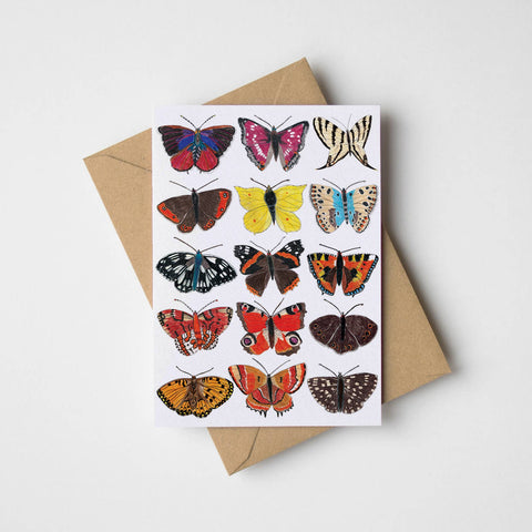 Butterflies Greetings Card - Sprouts of Bristol