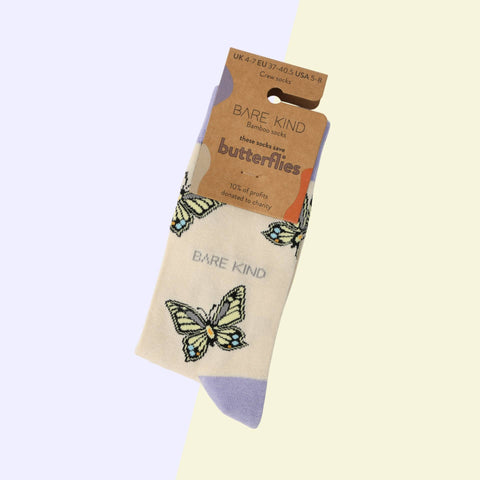 Butterfly Bamboo Socks - Sprouts of Bristol