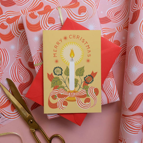 Candlelight | Christmas card | Christmas 2025 - Sprouts of Bristol