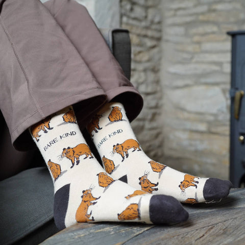 Capybara Bamboo Socks - Sprouts of Bristol