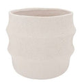 Cascais White Textured Pot - Sprouts of Bristol