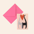 Cats Love | Anniversary | Valentine's | A6 Greetings Card - Sprouts of Bristol