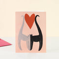 Cats Love | Anniversary | Valentine's | A6 Greetings Card - Sprouts of Bristol