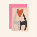 Cats Love | Anniversary | Valentine's | A6 Greetings Card - Sprouts of Bristol