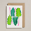 Chard Grow Greetings Card - Sprouts of Bristol