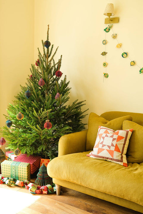 Christmas Ornaments Sewn Garland - Sprouts of Bristol