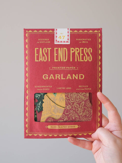 Christmas Sewn Garland - Sprouts of Bristol