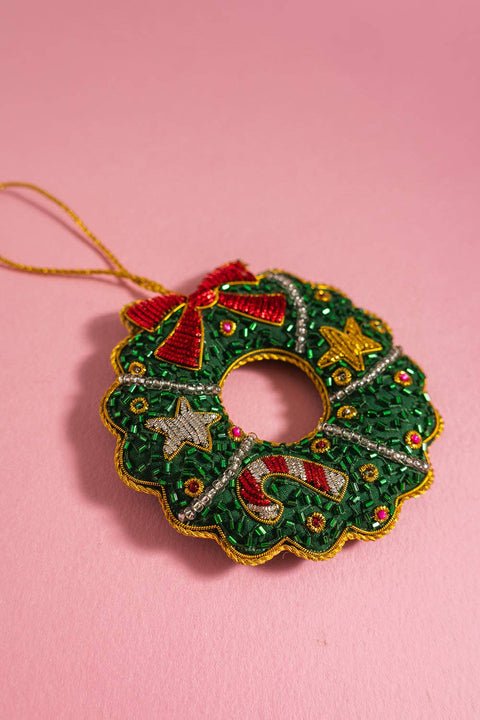 Christmas Wreath Decoration (Virgin Plastic Free) - Sprouts of Bristol