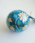 Cobalt Blue Flowers Bauble - Sprouts of Bristol