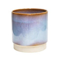 Copenhagen Plant Pot in Blue Two Tone Reactive Glaze - Sprouts of Bristol