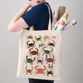 Crabs Canvas Tote Bag - Sprouts of Bristol
