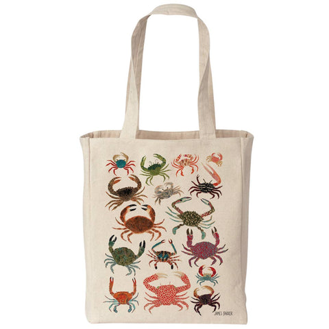 Crabs Canvas Tote Bag - Sprouts of Bristol