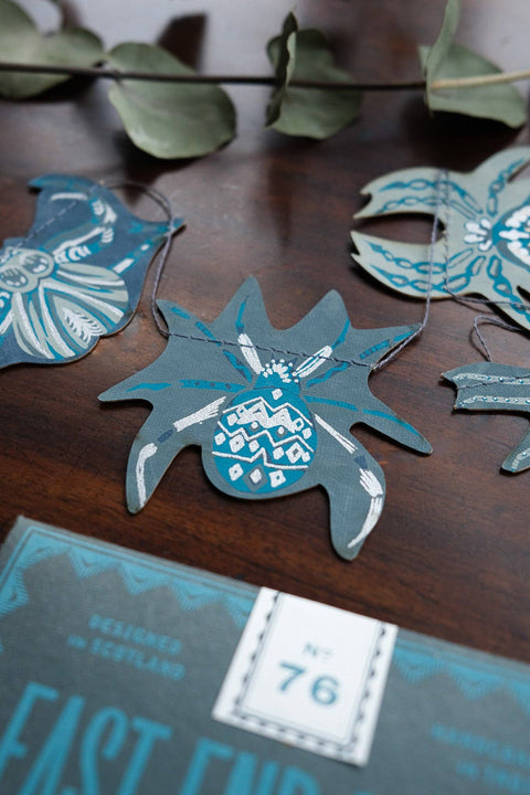 Creeping Spider Sewn Garland - Sprouts of Bristol