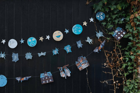 Creeping Spider Sewn Garland - Sprouts of Bristol