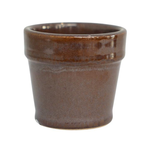 Dulci Heather Reactive Glaze Mini Planter