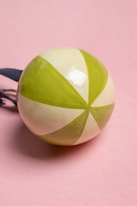 Lime & Lily Beachball Bauble