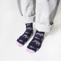 Elephant Socks | Bamboo Socks | Purple Socks - Sprouts of Bristol