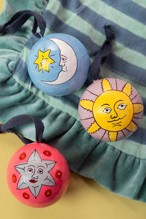 The Moon Blue Bauble