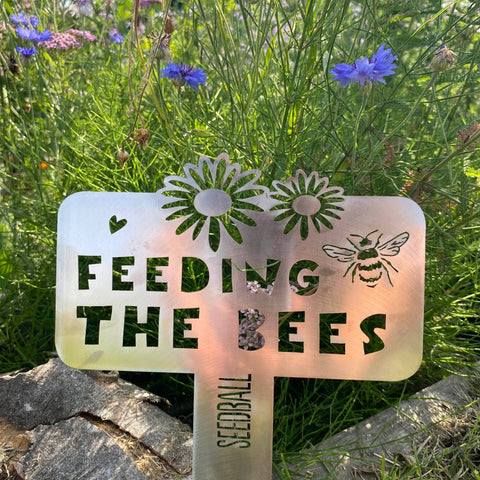 Feeding the Bees Sign - Sprouts of Bristol