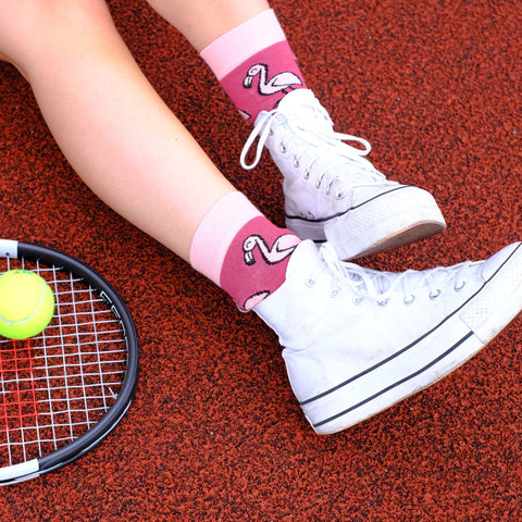 Flamingo Bamboo Socks - Sprouts of Bristol