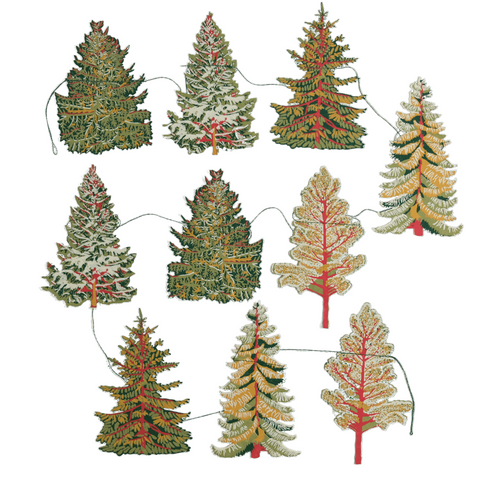 Forest Sewn Garland - Sprouts of Bristol