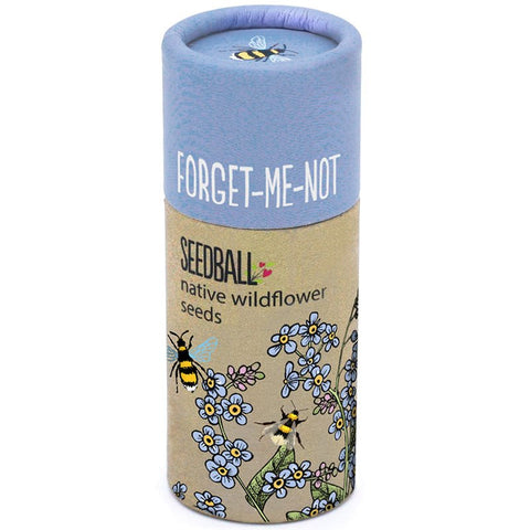 Forget - Me - Not Wildflower Seedball Tubes - Sprouts of Bristol