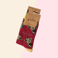 Giraffe Bamboo Socks - Sprouts of Bristol