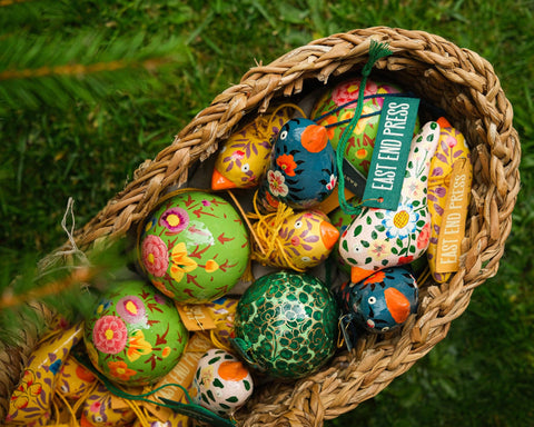 Green Petunia Bauble - Sprouts of Bristol