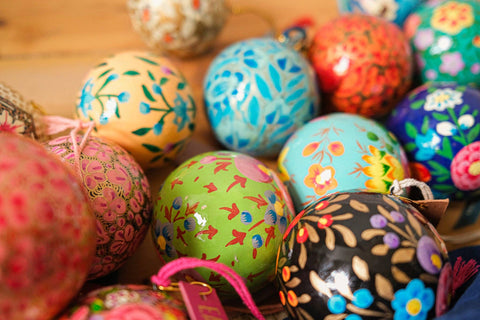 Green Petunia Bauble - Sprouts of Bristol