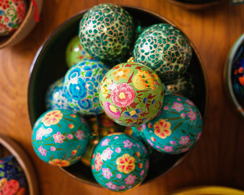 Green Petunia Bauble - Sprouts of Bristol