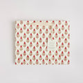 Hand Block Printed Gift Bags - Scarlet - Sprouts of Bristol