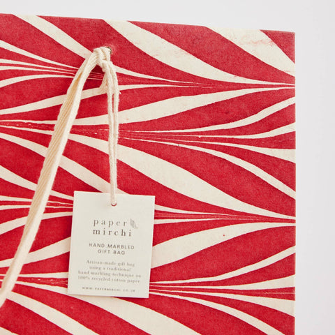Hand Marbled Gift Bags – Christmas Glitz - Sprouts of Bristol