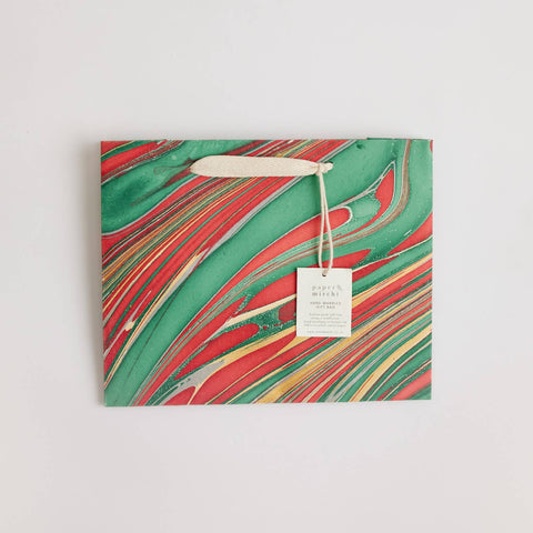 Hand Marbled Gift Bags – Christmas Glitz - Sprouts of Bristol