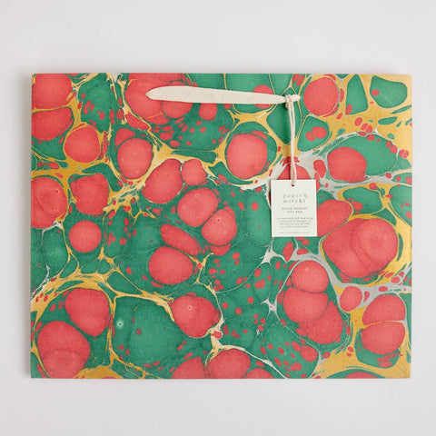 Hand Marbled Gift Bags – Christmas Glitz - Sprouts of Bristol
