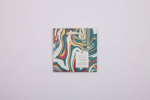 Hand Marbled Gift Bags - Christmas Splendour - Sprouts of Bristol