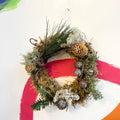 Handmade Fresh Foliage Christmas Wreath - No.7 [Made to Order] - Sprouts of Bristol