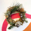 Handmade Fresh Foliage Christmas Wreath - No.7 [Made to Order] - Sprouts of Bristol