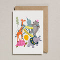 Happy Birthday Confetti Pets Greetings Card - Sprouts of Bristol