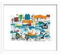 Harbourside Wanderings Giclee Print - Sprouts of Bristol