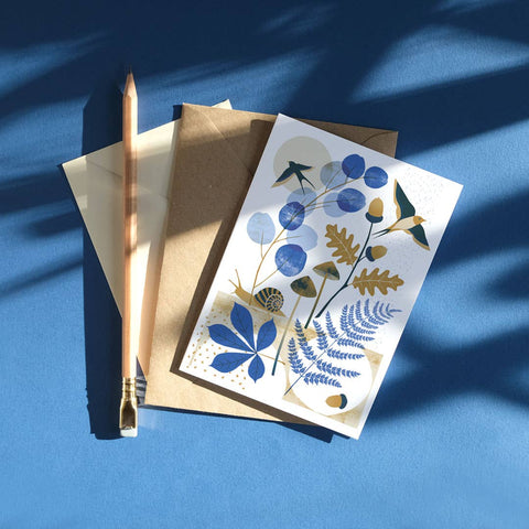 Hedgerow | Everyday greetings card | Nature, garden - Sprouts of Bristol