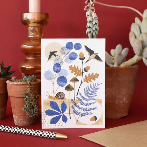 Hedgerow | Everyday greetings card | Nature, garden - Sprouts of Bristol