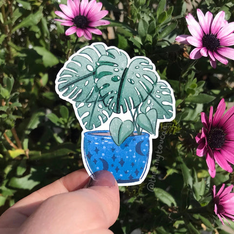 Hello Houseplants Sticker Pack - Sprouts of Bristol