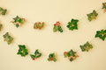 Holly and Ivy Sewn Garland - Sprouts of Bristol