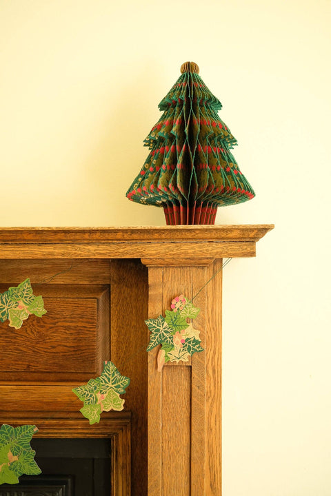 Holly and Ivy Sewn Garland - Sprouts of Bristol