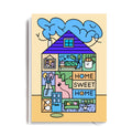HOME SWEET HOME Greetings Card - Sprouts of Bristol
