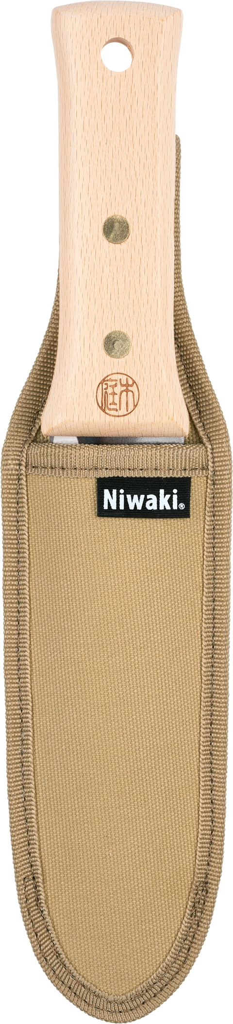 Niwaki Hori Hori (Japanese Weeding Trowel + Canvas Sheath)