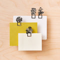 Houseplant Bookmarks – Set of 4 Metal Page Markers (2025 Edition) - Sprouts of Bristol