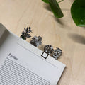 Houseplant Bookmarks – Set of 4 Metal Page Markers (2025 Edition) - Sprouts of Bristol