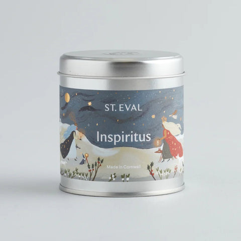 Inspiritus Scented Christmas Tin Candle - Sprouts of Bristol